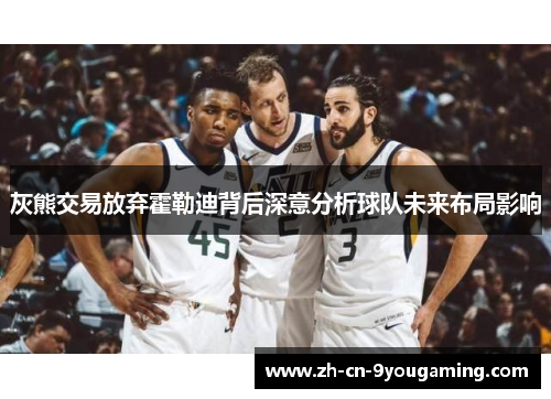 灰熊交易放弃霍勒迪背后深意分析球队未来布局影响